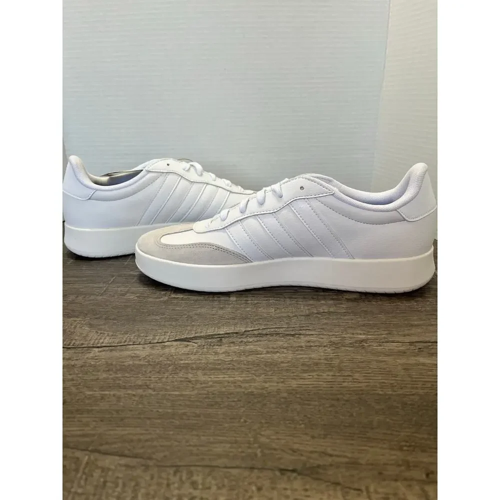 Adidas Men's Barreda Classic Striped Tennis Shoes White Size 11 NIB/NWT JI2308